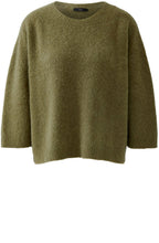 Burnt Olive Seamless Relaxed Jumper