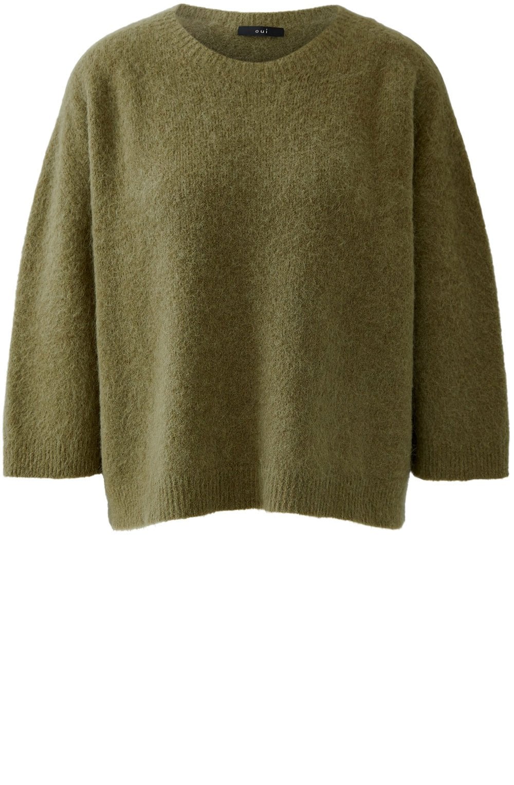 Burnt Olive Seamless Relaxed Jumper