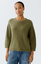 Burnt Olive Seamless Relaxed Jumper