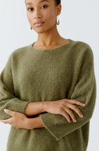 Burnt Olive Seamless Relaxed Jumper