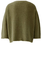 Burnt Olive Seamless Relaxed Jumper