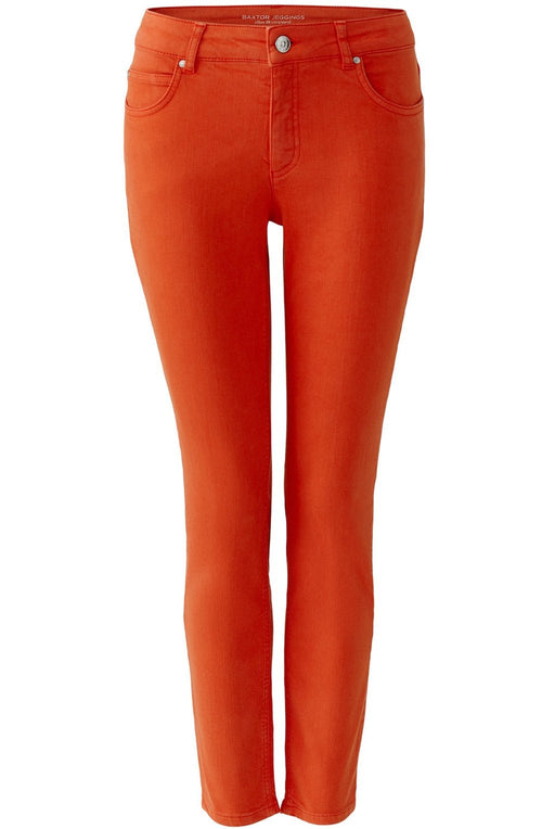 Burnt Tangarine Baxtor Jeggings