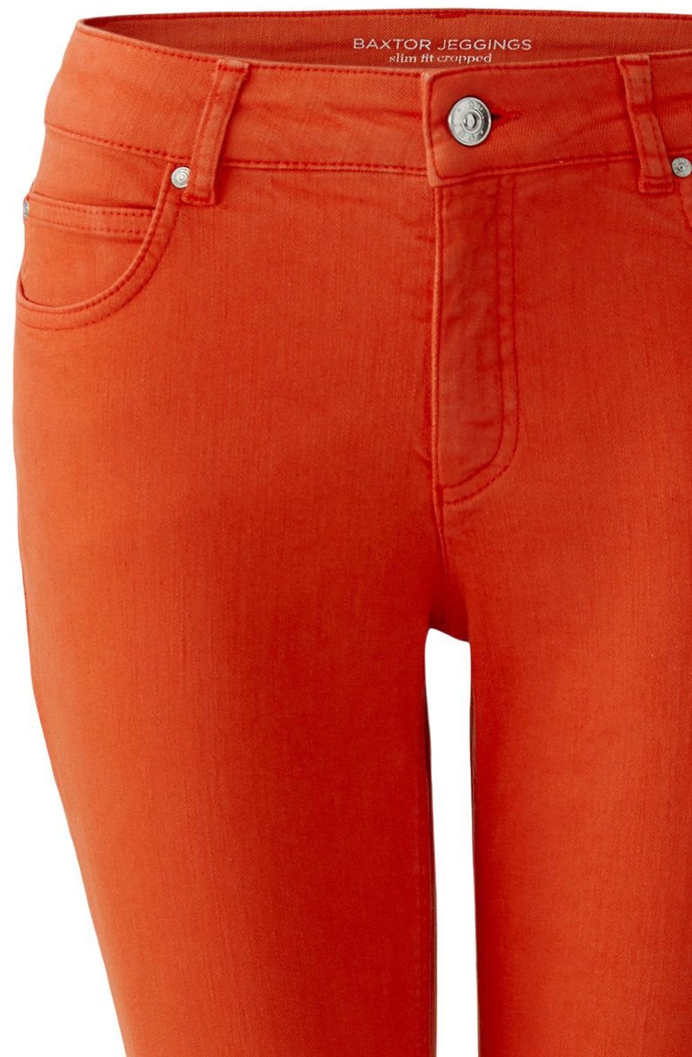 Burnt Tangarine Baxtor Jeggings