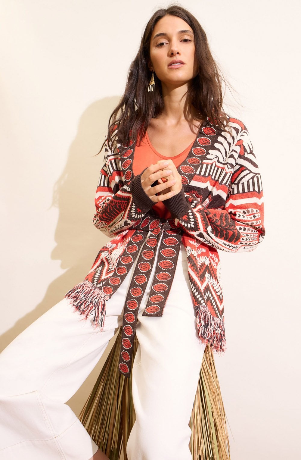 Burnt Tangarine Vest Top