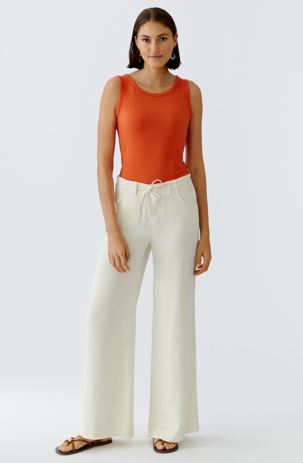 Burnt Tangarine Vest Top