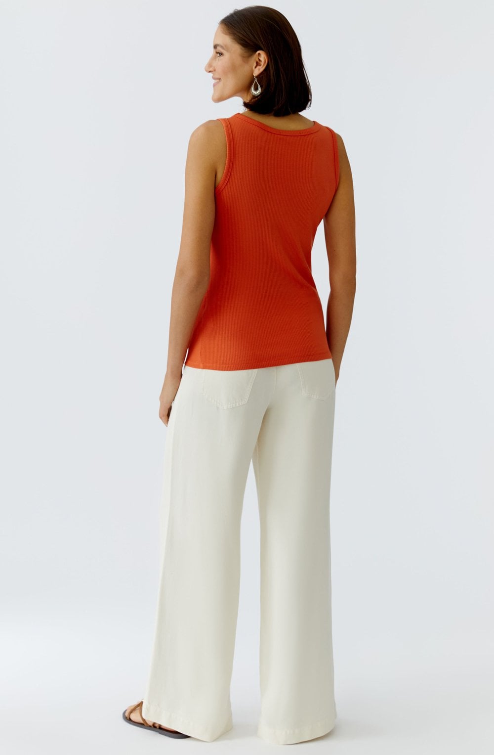 Burnt Tangarine Vest Top