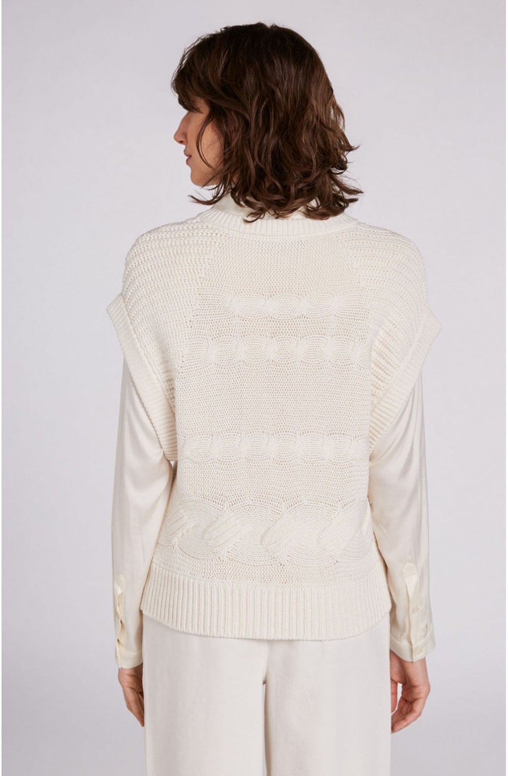 Cable Knit Slip Over