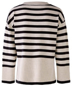 Camel and Black Striped Jumper