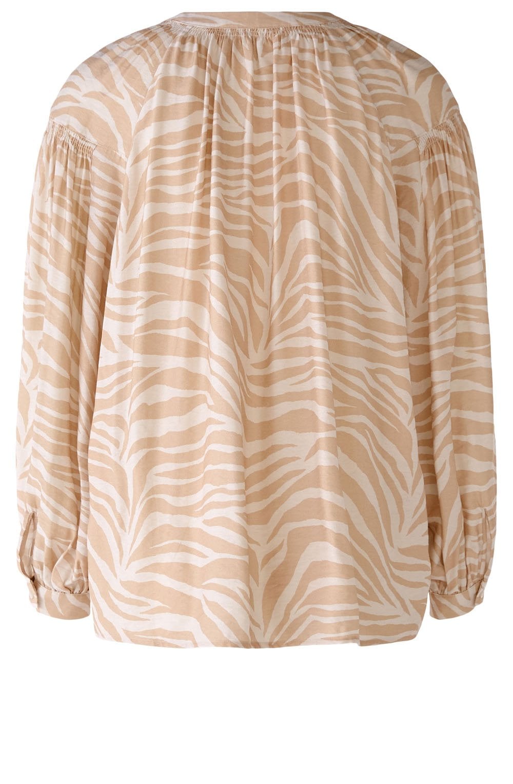 Camel Animal Print Blouse