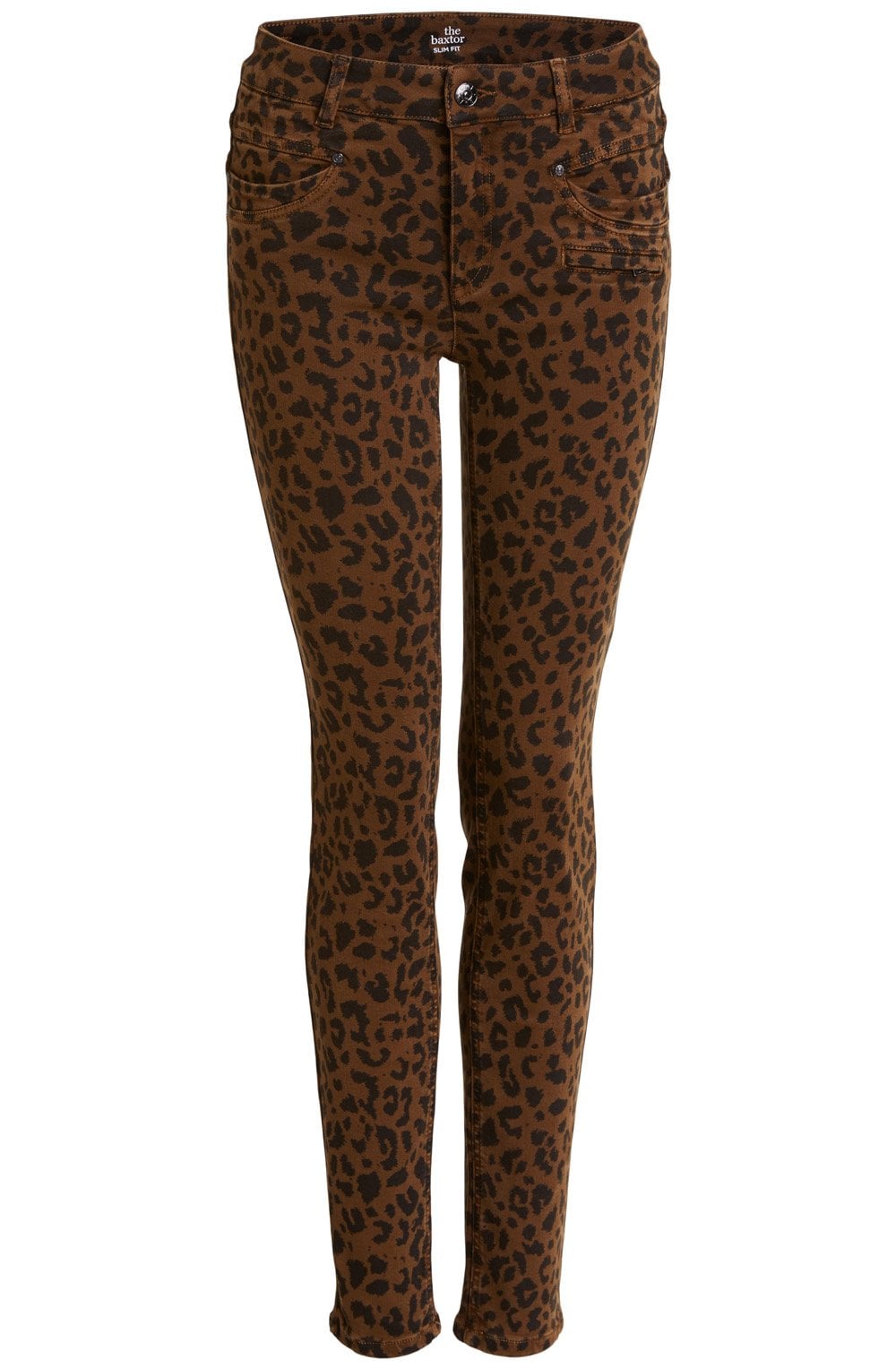 Camel Black Animal Jeans