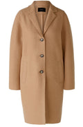 Camel Boiled Wool Coat
