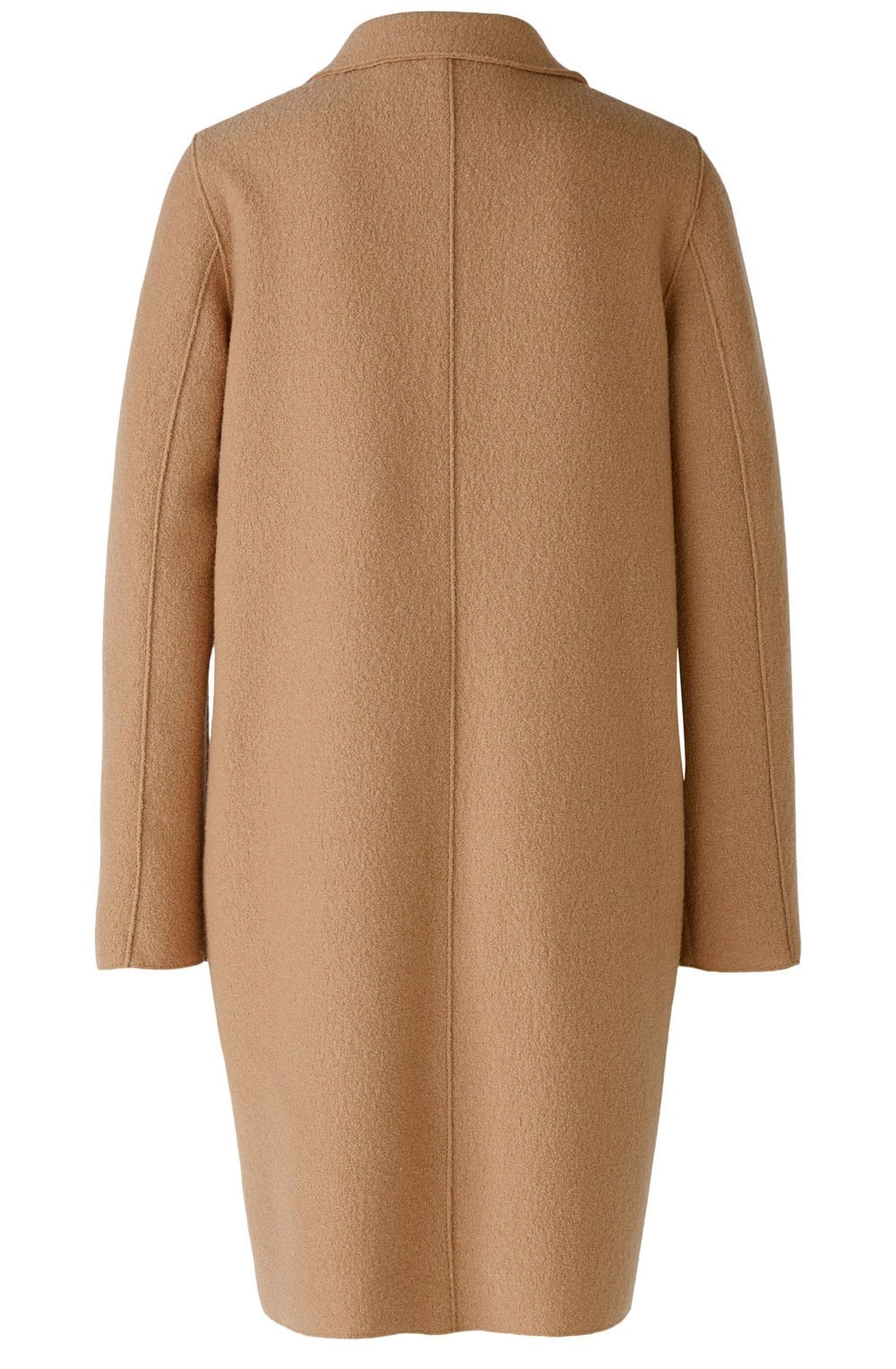 Camel Boiled Wool Coat