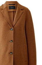 Camel Boiled Wool Coat
