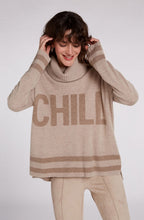 Camel & Brown Chill Print Jumper