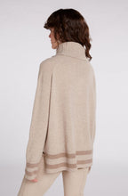 Camel & Brown Chill Print Jumper