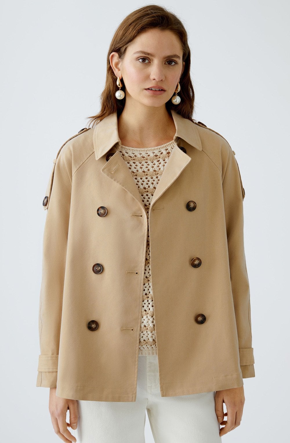 Camel Mid Length Mac
