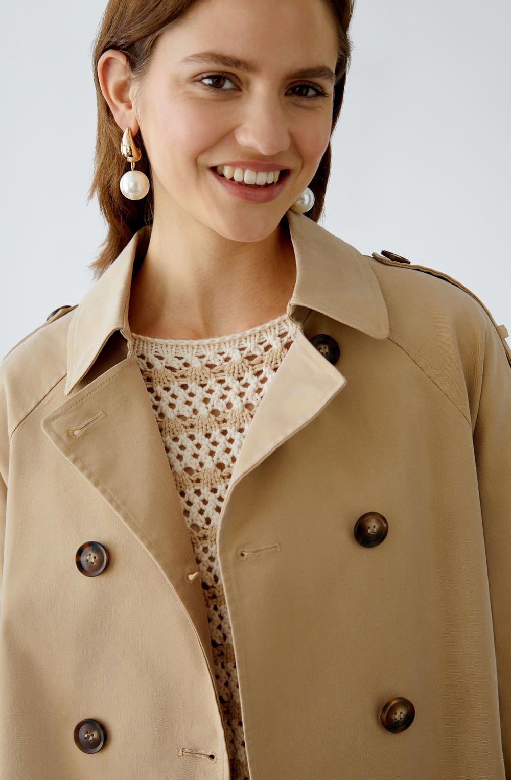 Camel Mid Length Mac