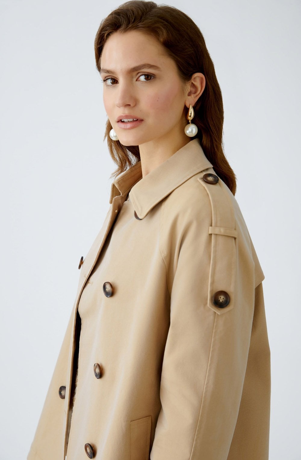 Camel Mid Length Mac