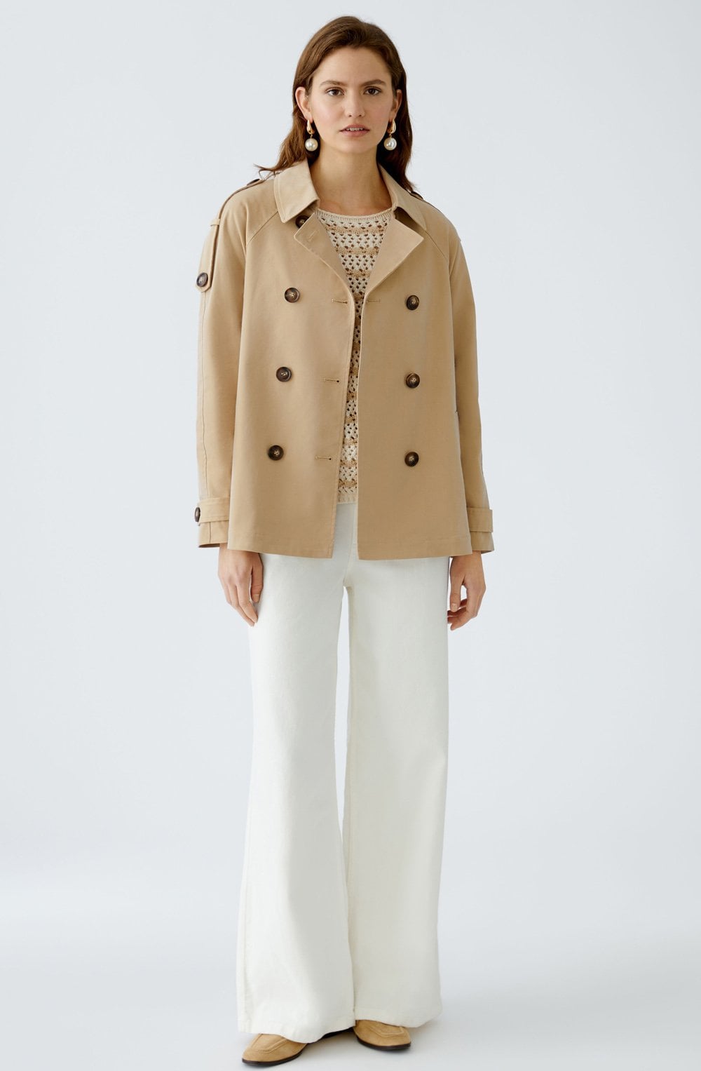 Camel Mid Length Mac