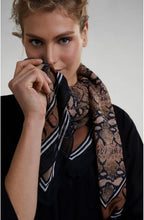 Camel Snake Print Scarf