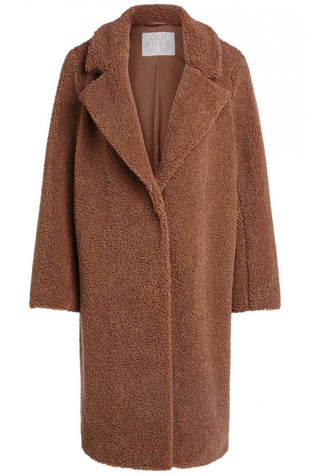 Camel Teddy Coat