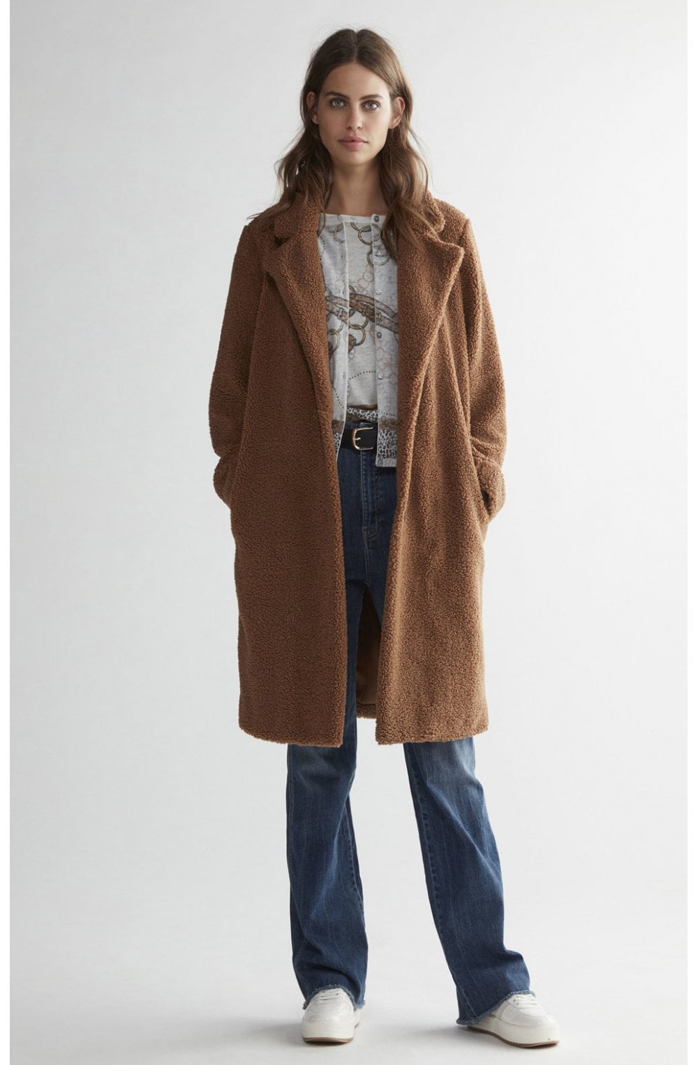 Camel Teddy Coat
