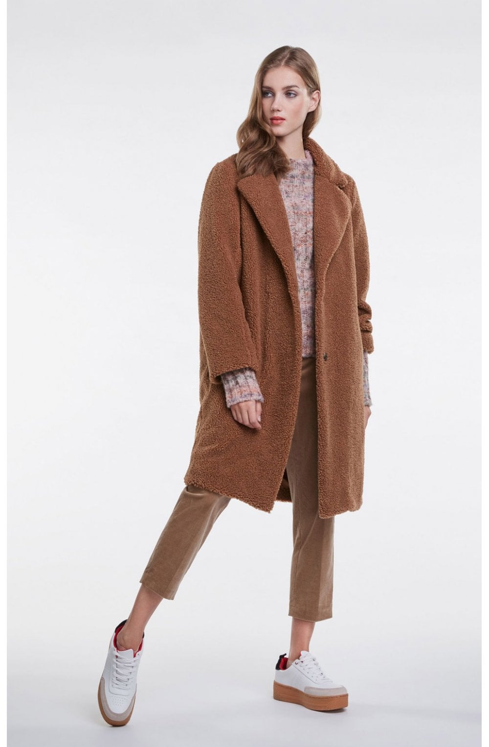 Camel Teddy Coat