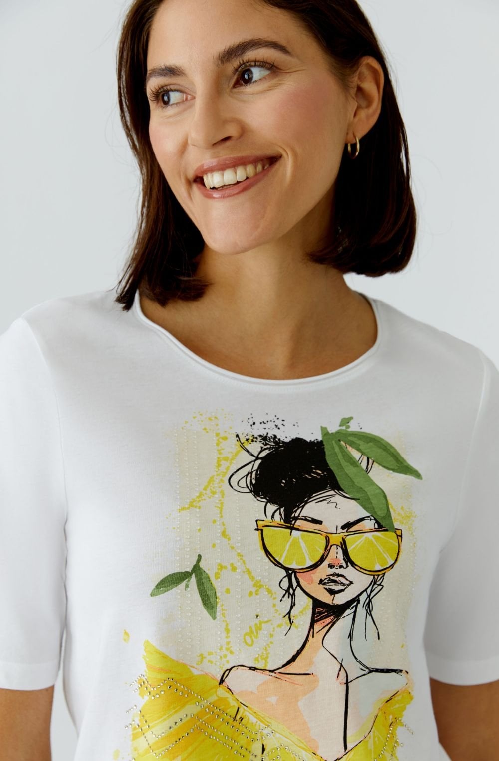 Capri Calling Lemon Sparkle T Shirt