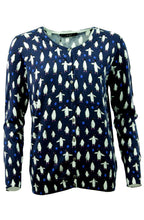 Oui cardigan with penguin design