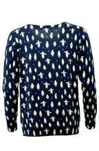 Oui cardigan with penguin design