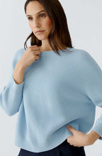Celestial Blue Sleeve Box Jumper