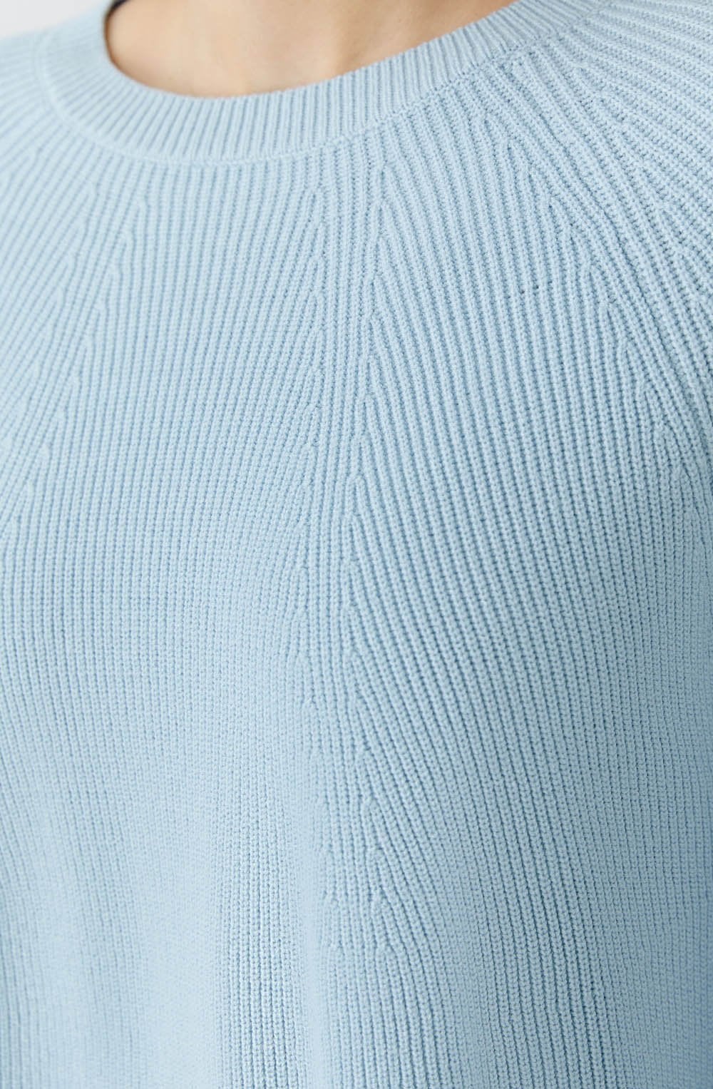 Celestial Blue Sleeve Box Jumper