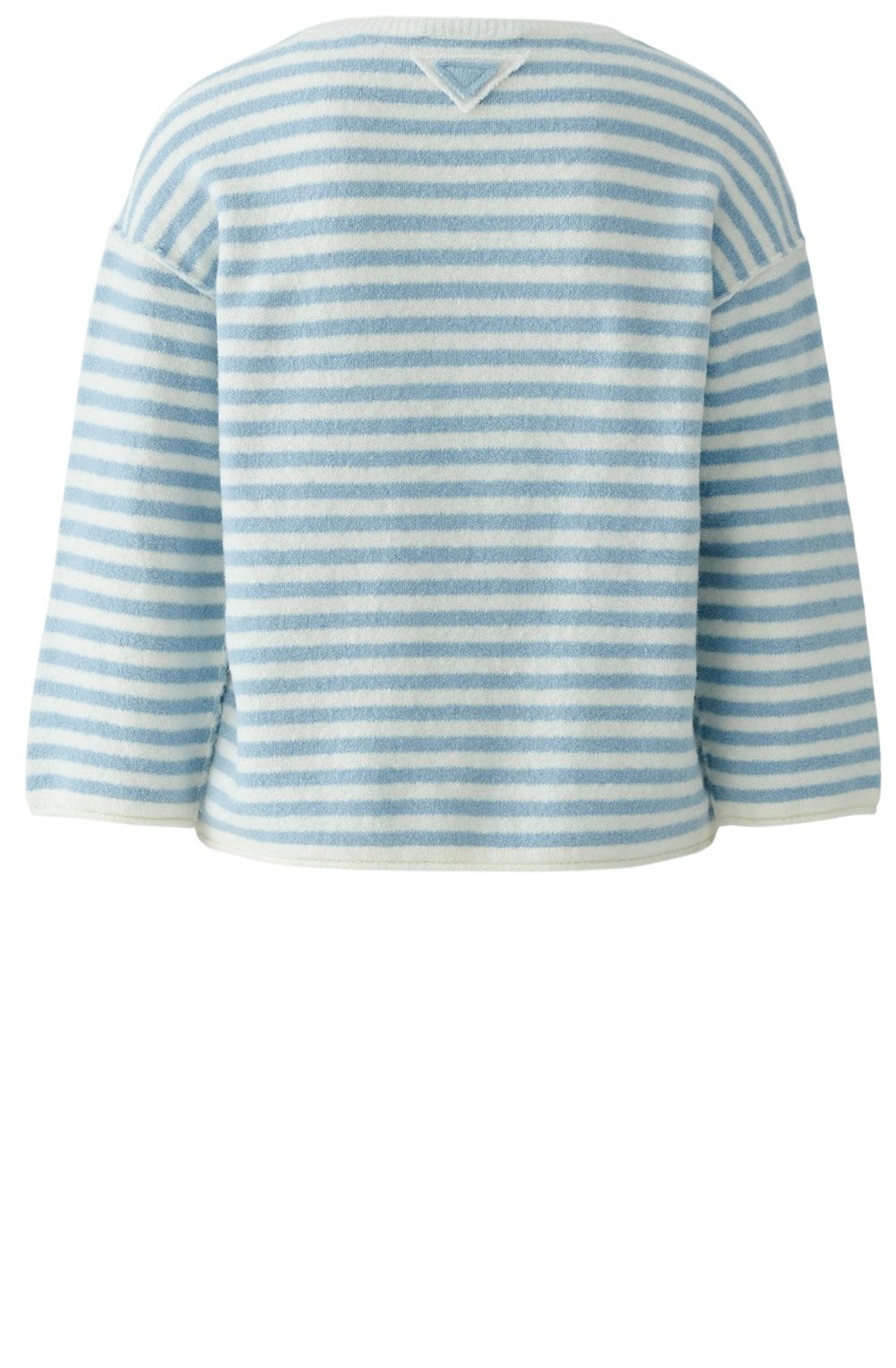 Celestial Blue Striped In Side Out Seam Jumper