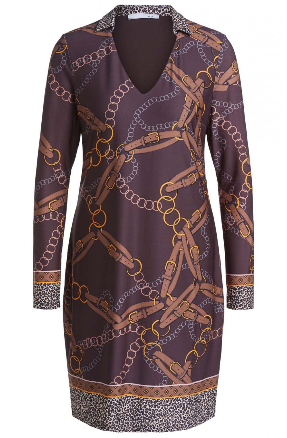 Chain Belt Design Dress
