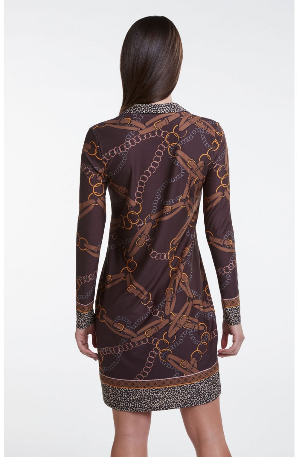 Chain Belt Design Dress