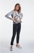 Chain Belt Design Knit Jumper