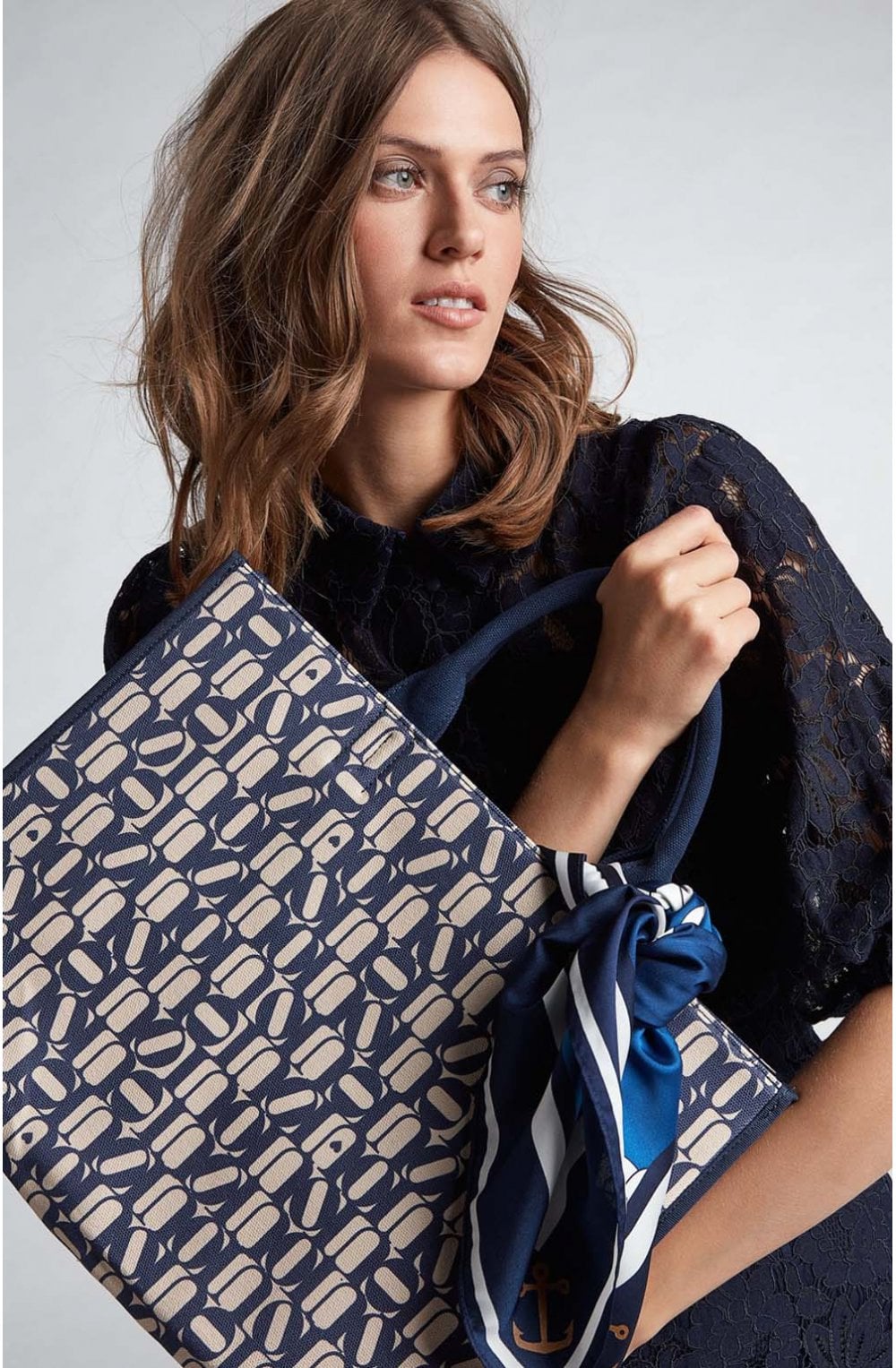 Chain & Rope Design Scarf