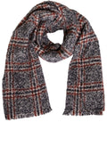 Check Knit Scarf