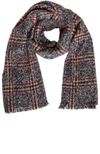 Check Knit Scarf