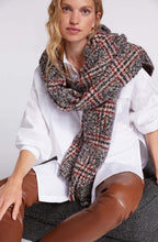 Check Knit Scarf