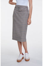 Check Pencil Skirt