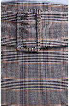 Check Pencil Skirt
