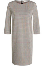 Check Print Shift Dress