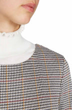 Check Print Shift Dress