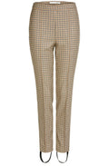 Check Print Trousers
