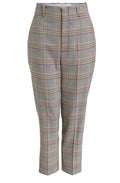 Check Print Trousers