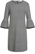 Check Shift Dress