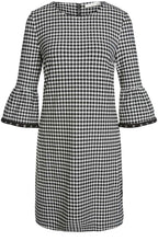 Check Shift Dress