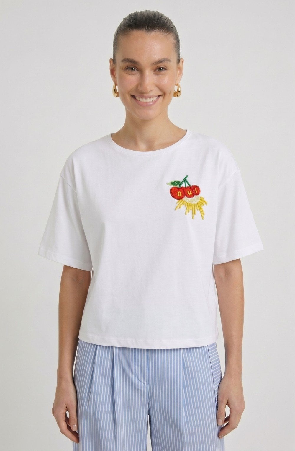 Cherry Motif T-Shirt