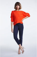 Cherry Tomato Frilled Sleeve Blouse